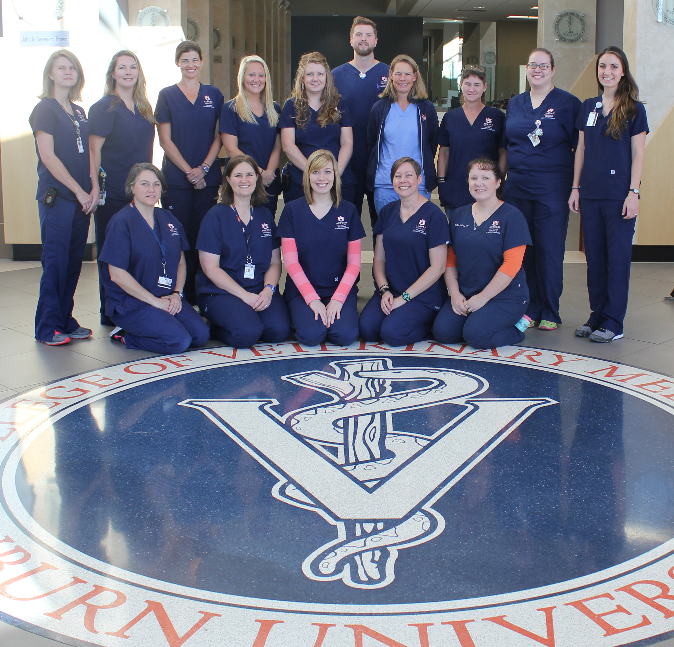 Bailey Small Animal Teaching Hospital veterinary technicians