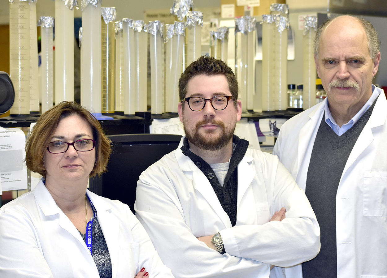 Photo of Drs. Annette SMith, Eric Fish and Curt Bird