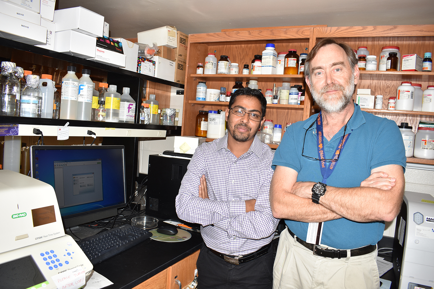 Sajib and Dr. Bruce Smith