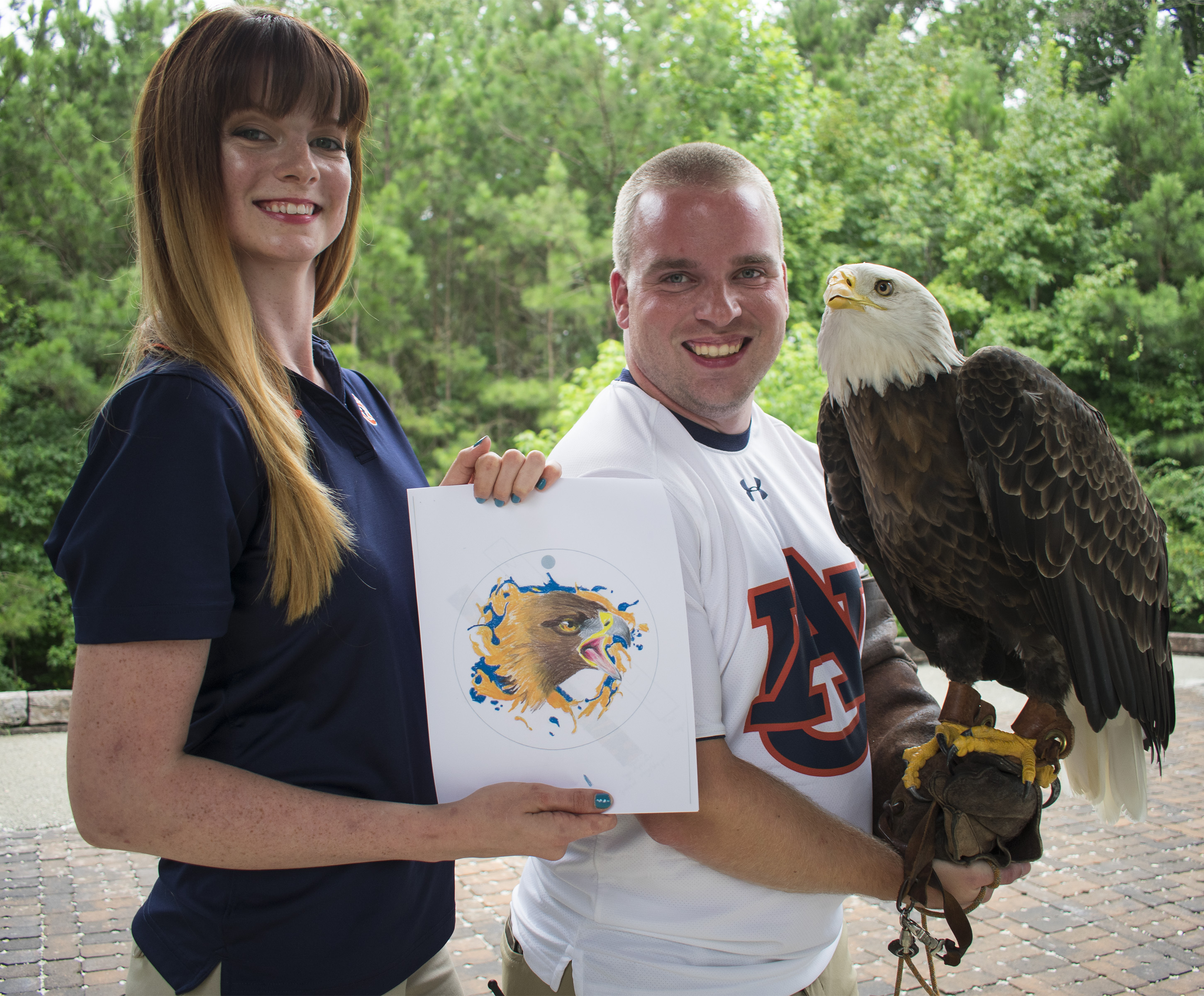 SRC volunteer Robyn Miller, Andrew Hopkins of the SRC and Spirit.