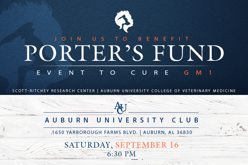 Logo for Porter's Fund benefit