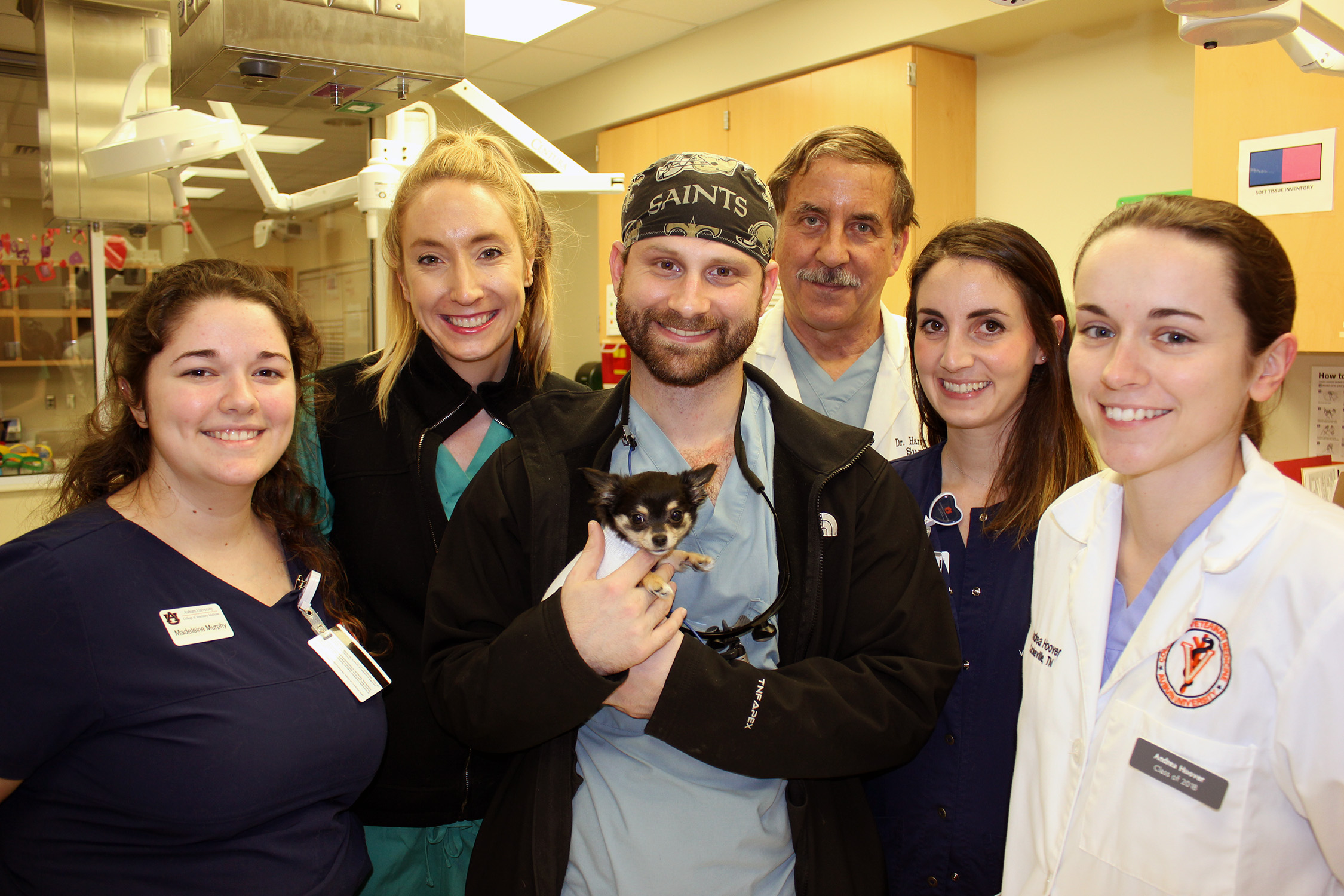 Photo of Luna's Surgery Team