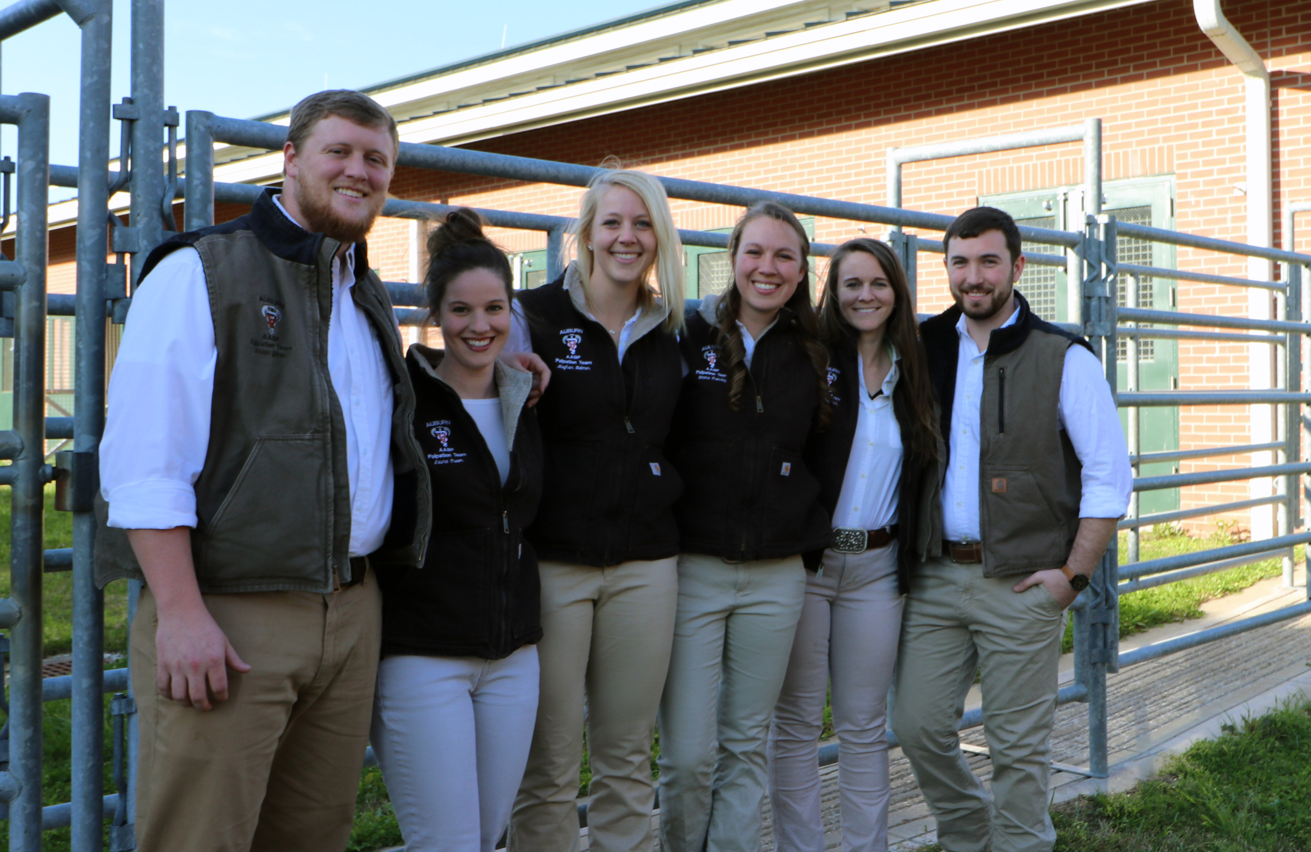 Members of the Palpation team who won first place at national competition.