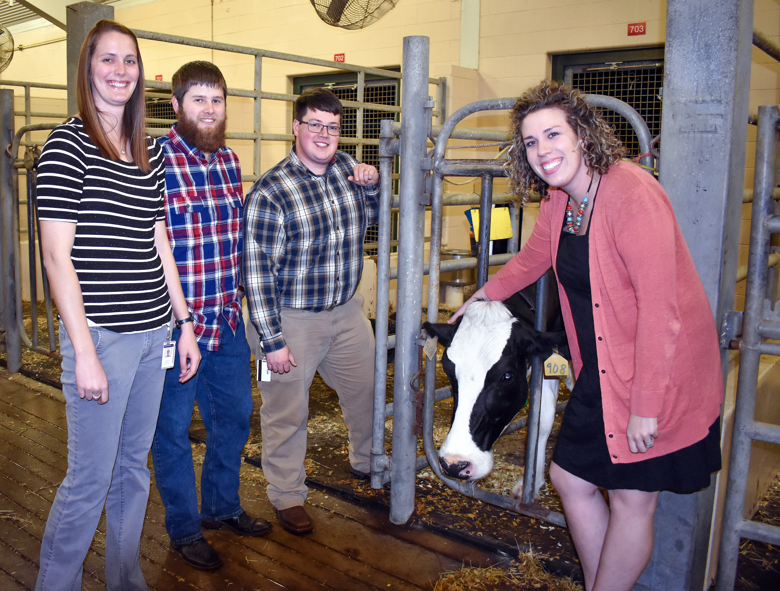 photo of Mary Jehlik, Carter Mobley, Tyler Horton and Camille Ogletree.
