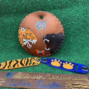 Mercer lure with jess - front
