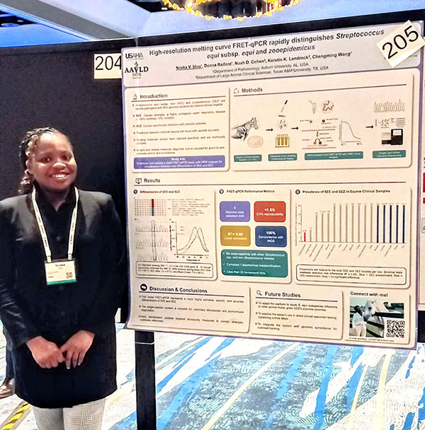 Nneka Vivian Iduu's award-winning poster presentation