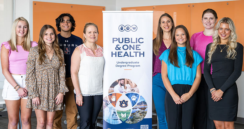 Auburn University's Public and One Health program students