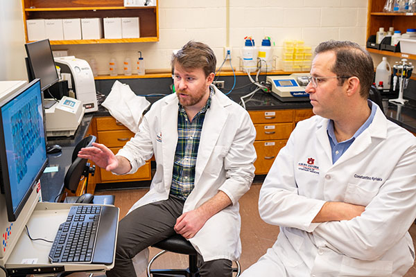 Dr. Constantinos Kyriakis and Dr. Fletcher North
